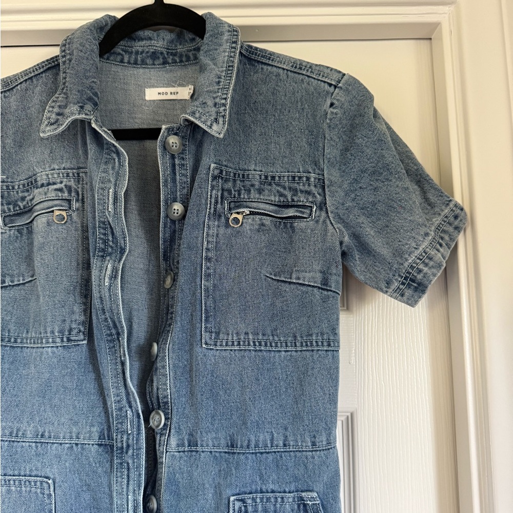 Mod Ref Jean Jumpsuit - Picture 6 of 14